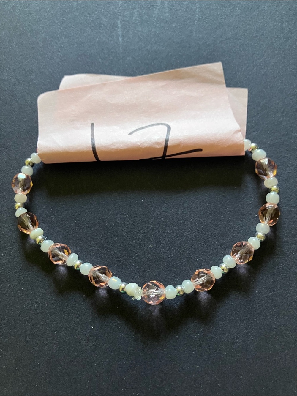 #17 handmade Swarovski bracelet